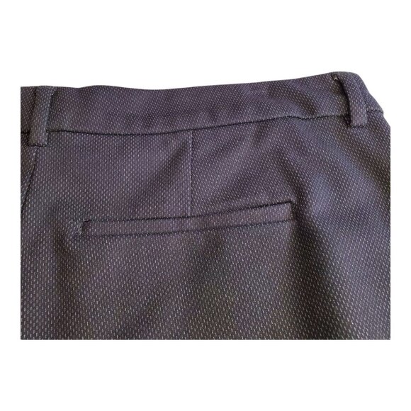 LIVERPOOL SZ 14/32 Navy Blue Comfort Stretch Woven Knit Trouser Pant - Picture 5 of 13